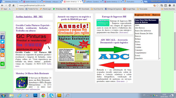 Imagem Jardim América Comércio Industria e Serviços